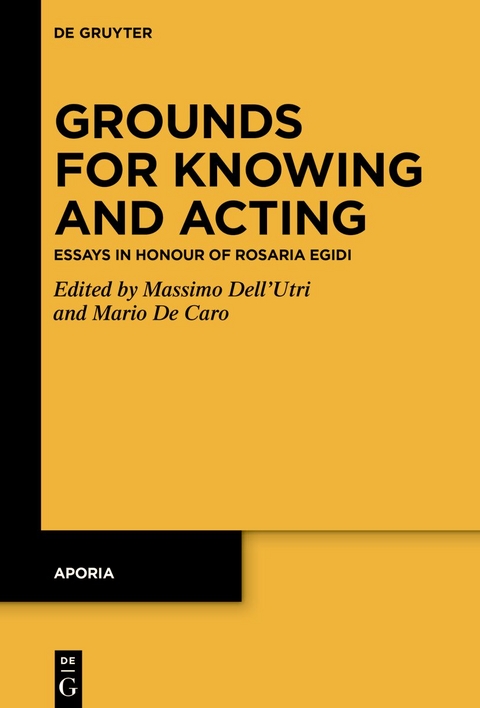 Grounds for Knowing and Acting - 