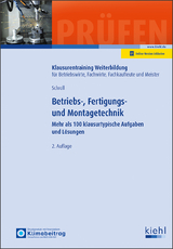 Betriebs-, Fertigungs- und Montagetechnik - Schroll, Stefan