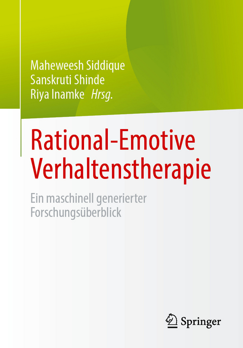 Rational-Emotive Verhaltenstherapie - 