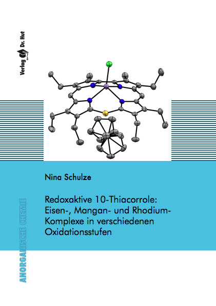 Redoxaktive 10-Thiacorrole: Eisen-, Mangan- und Rhodium-Komplexe in verschiedenen Oxidationsstufen - Nina Schulze
