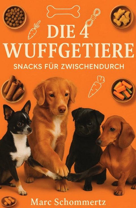 Die 4 Wuffgetiere - Snacks f&uuml;r Zwischendurch - Marc Schommertz