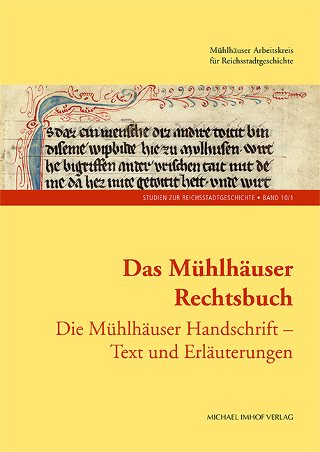 Das M&uuml;hlh&auml;user Rechtsbuch Band 1 - 