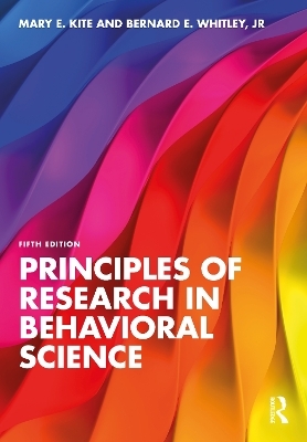 Principles of Research in Behavioral Science - Mary E. Kite, Jr Whitley  Bernard E.