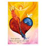 10er-Set Postkarte »Gott spricht: Siehe, ich mache alles neu« Offb 21,5 - Schwester Teresa Zukic