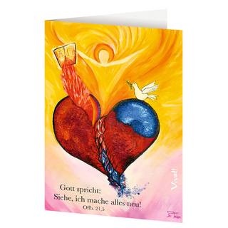10er-Set Klappkarte »Gott spricht: Siehe, ich mache alles neu« Offb 21,5