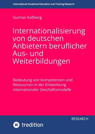 Internationalisierung von deutschen Anbietern beruflicher Aus- und Weiterbildungen