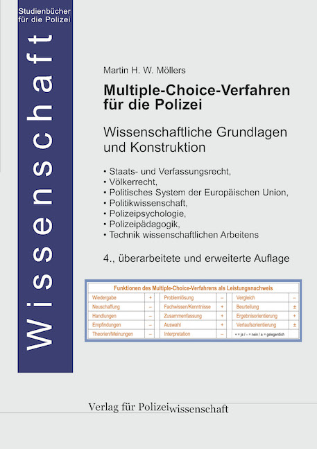 Multiple-Choice-Verfahren f&uuml;r die Polizei - Martin H. W. M&ouml;llers