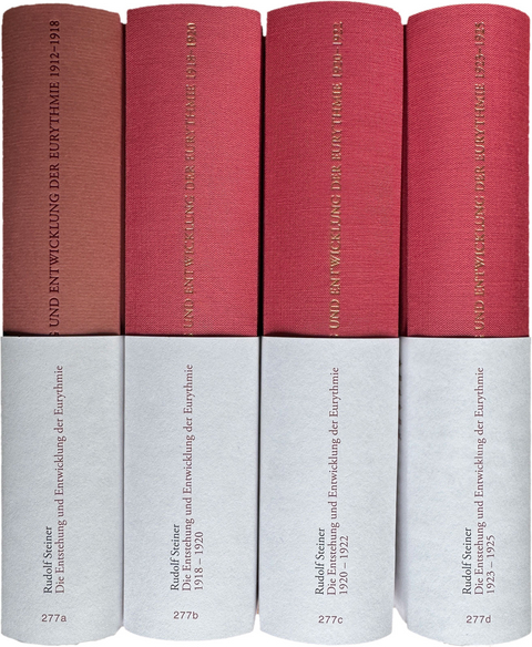 Die Entstehung und Entwicklung der Eurythmie, Band a&ndash;d - Rudolf Steiner
