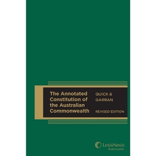 The Annotated Constitution of the Australian Commonwealth
