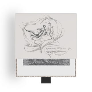 Edward Gorey: The Fraught Settee Slipcase Boxed Notecards