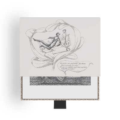 Edward Gorey: The Fraught Settee Slipcase Boxed Notecards
