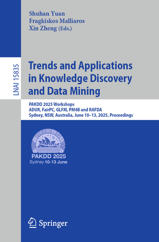 Trends and Applications in Knowledge Discovery and Data Mining