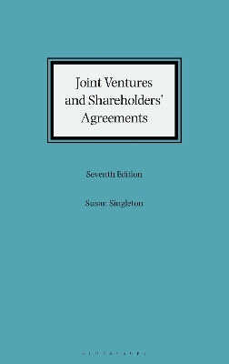 Joint Ventures and Shareholders' Agreements - Susan Singleton