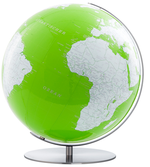 ARTLINE Regent Tischglobus gr&uuml;n, &Oslash; 34 cm