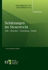 Schätzungen im Steuerrecht - Brinkmann, Michael