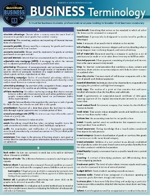 Business Terminology