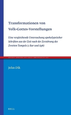 Transformationen von Volk-Gottes-Vorstellungen - John Dik