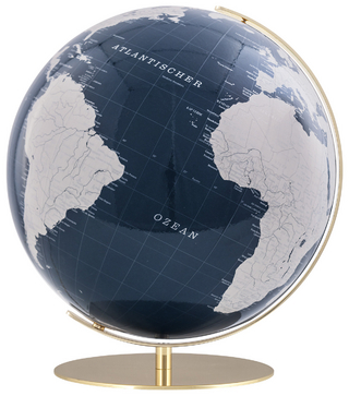 ARTLINE Regent Tischglobus dunkelblau, Ø 34 cm