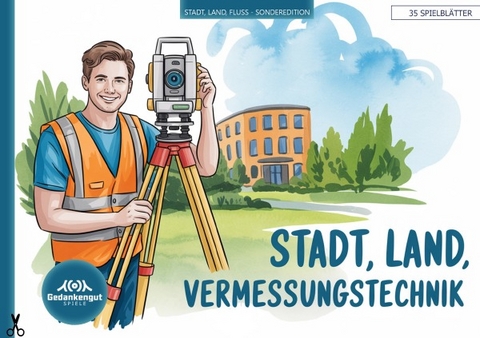 Stadt, Land, Vermessungstechnik - Gedankengut Spiele