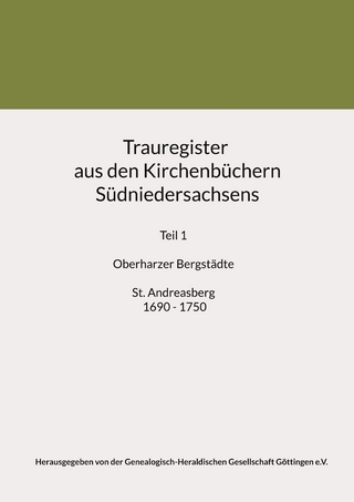 Trauregister aus den Kirchenbüchern Südniedersachsens