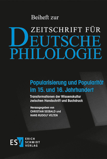 Popularisierung und Popularit&auml;t im 15. und 16. Jahrhundert - 