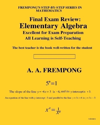 Final Exam Review - A a Frempong