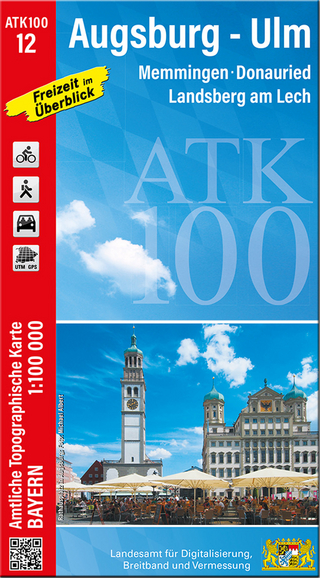 ATK100-12 Augsburg-Ulm (Amtliche Topographische Karte 1:100000)