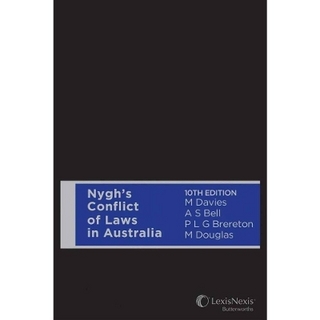Nygh’s Conflict of Laws In Australia