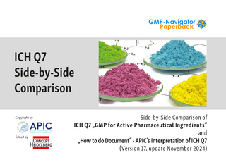ICH Q7 Side-by-Side Comparison