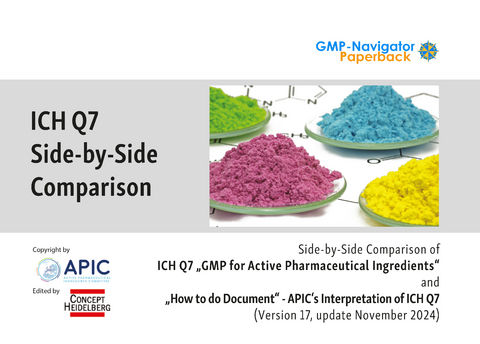 ICH Q7 Side-by-Side Comparison