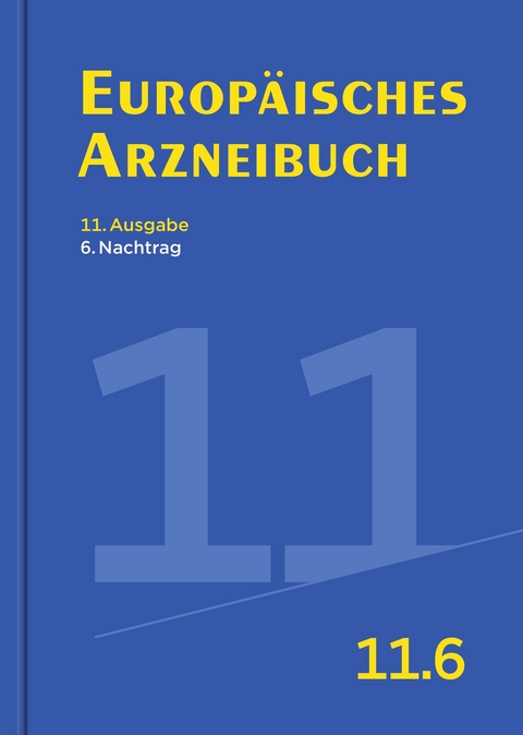 Europäisches Arzneibuch 11. Ausgabe, 6. Nachtrag