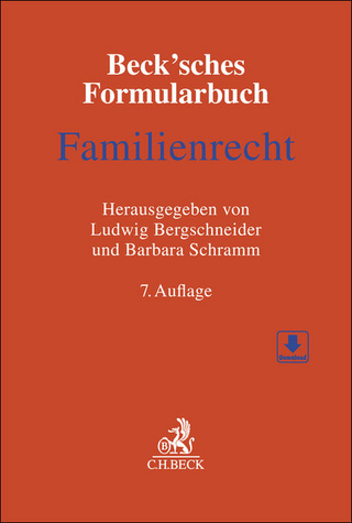Beck'sches Formularbuch Familienrecht