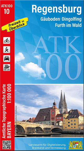 ATK100-10 Regensburg (Amtliche Topographische Karte 1:100000)