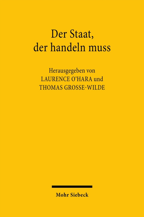 Der Staat, der handeln muss - 