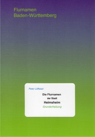 Die Flurnamen der Stadt Heimsheim