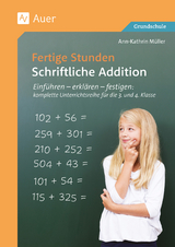 Fertige Stunden, schriftliche Addition - Ann-Kathrin M&uuml;ller