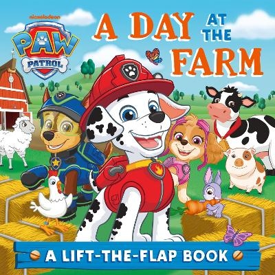 PAW Patrol A Day At The Farm Lift-the-Flap book -  Paw Patrol