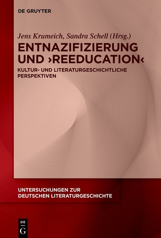 Entnazifizierung und ›Reeducation‹