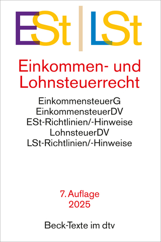 Einkommen- und Lohnsteuerrecht - 
