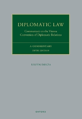 Diplomatic Law - Eileen Denza