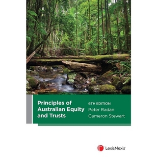 Principles of Australian Equity and Trusts