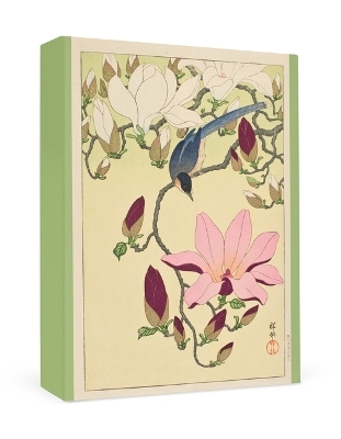 Ohara Shōson: Magnolia and Magpie Small Boxed Cards