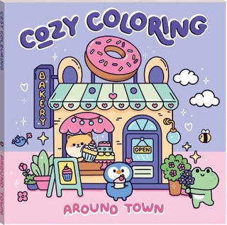 Art Maker Cozy Coloring Around Town