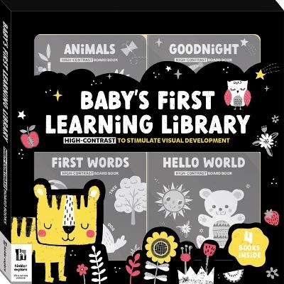 High Contrast Baby's First Learning Library - 