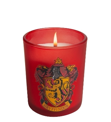 Harry Potter: Gryffindor Glass Votive Candle -  Insight Editions
