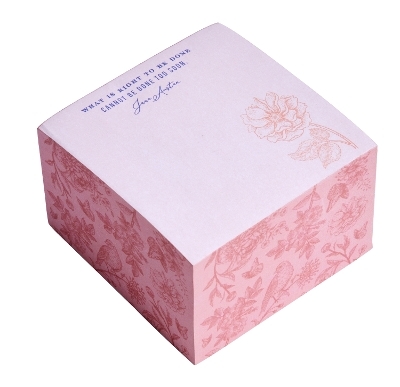 Jane Austen: What Is Right To Be Done Memo Cube -  Insight Editions