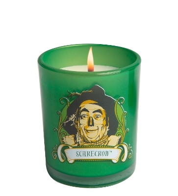 The Wizard of Oz: Scarecrow Glass Votive Candle -  Insight Editions