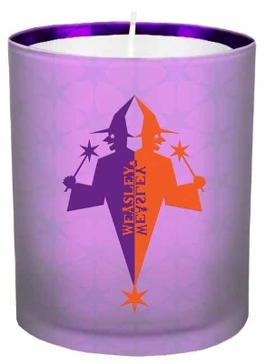 Harry Potter: Weasleys' Wizard Wheezes Glass Candle -  Insight Editions