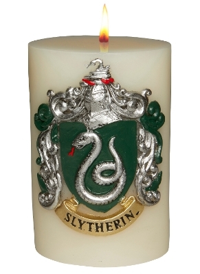 Harry Potter Slytherin Sculpted Insignia Candle -  Insight Editions