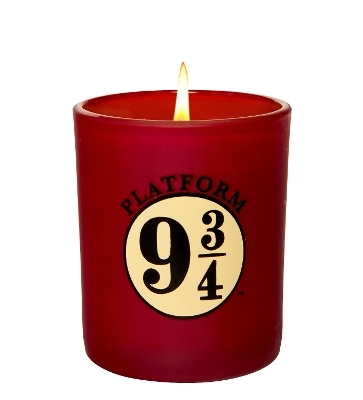 Harry Potter Plat 9 Glass Candle -  Insight Editions